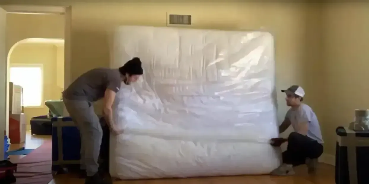 Movers loading the truck